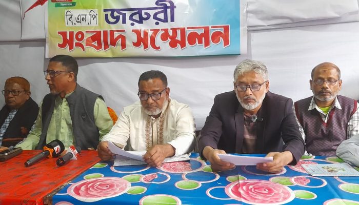 রামগতিতে বিএনপির পাল্টা সংবাদ সম্মেলন