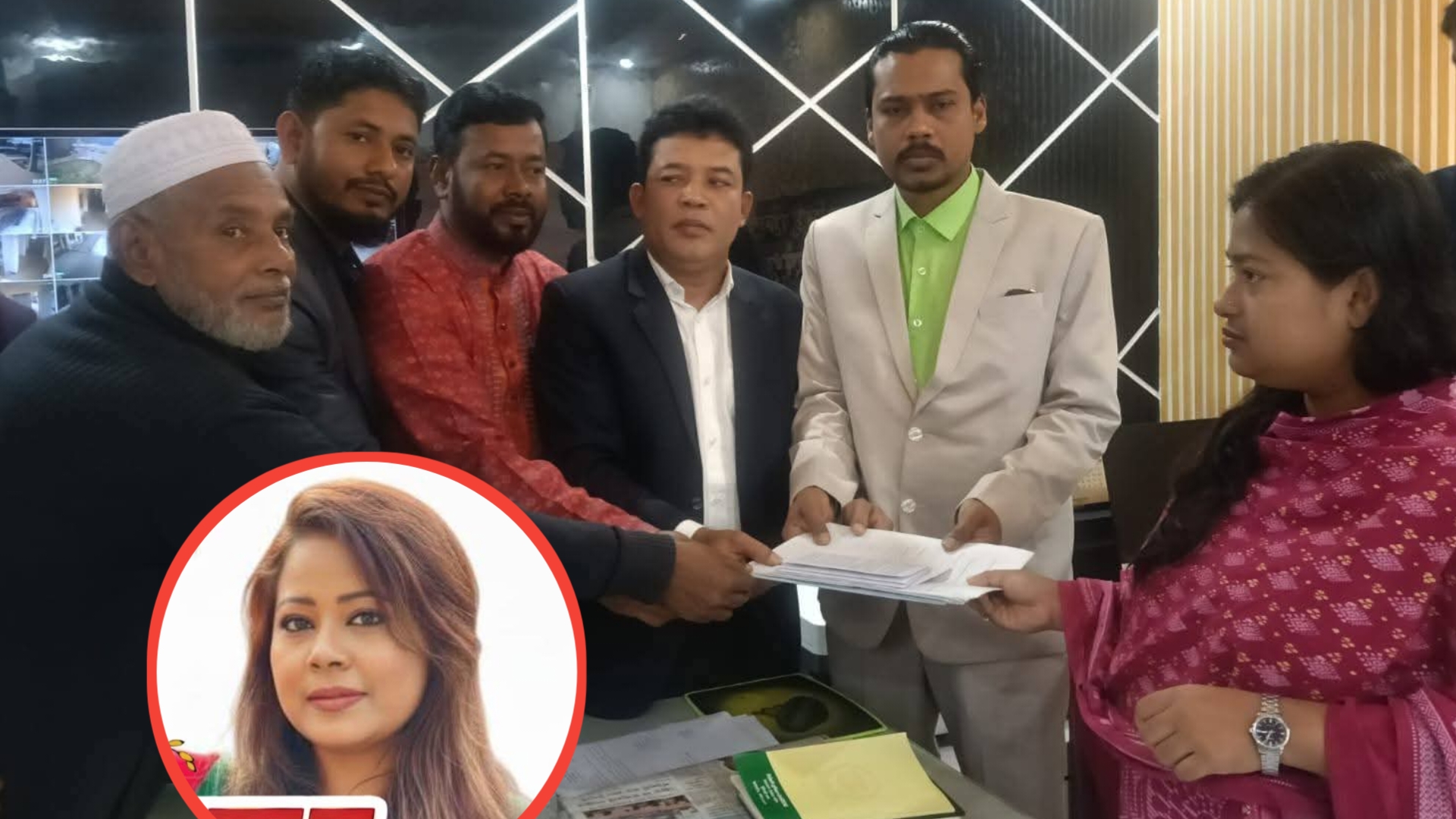 লক্ষ্মীপুর-৪: মনোনয়ন সংগ্রহ করলেন বীথিকা বিনতে হোসাইন