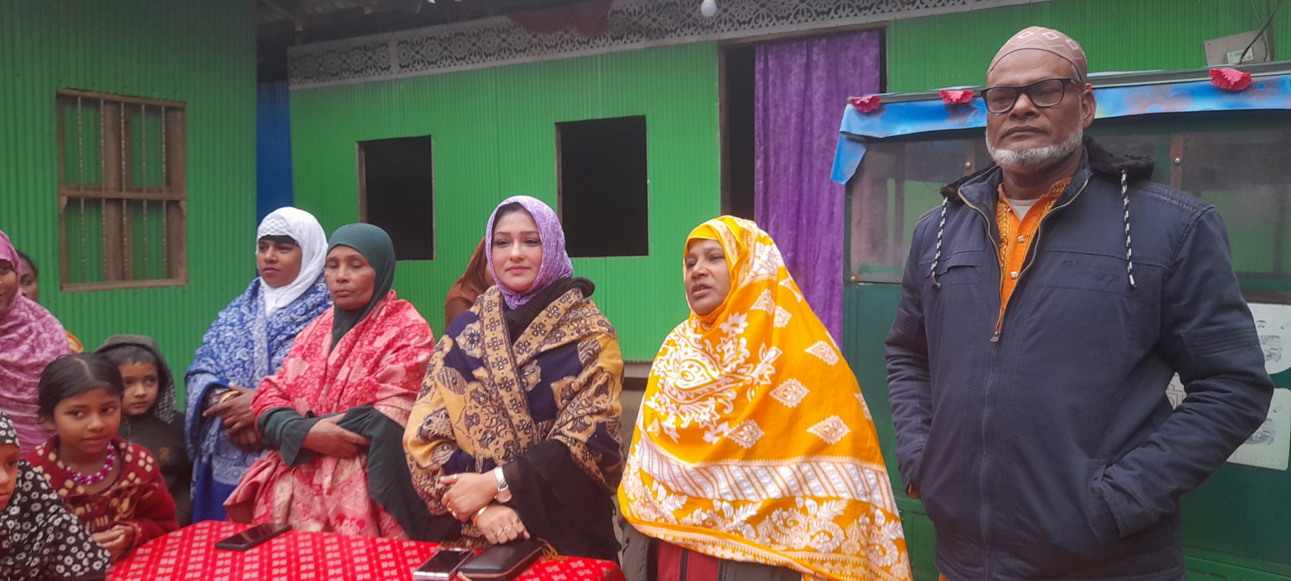 রামগতিতে ফাতেমা ঝুমুরের উঠান বৈঠক