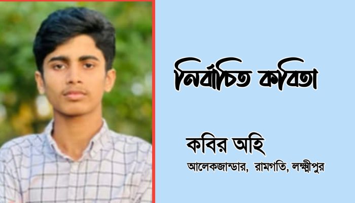 সনেট কবিতা: অসমাপ্ত ভালোবাসা – কবির অহি 